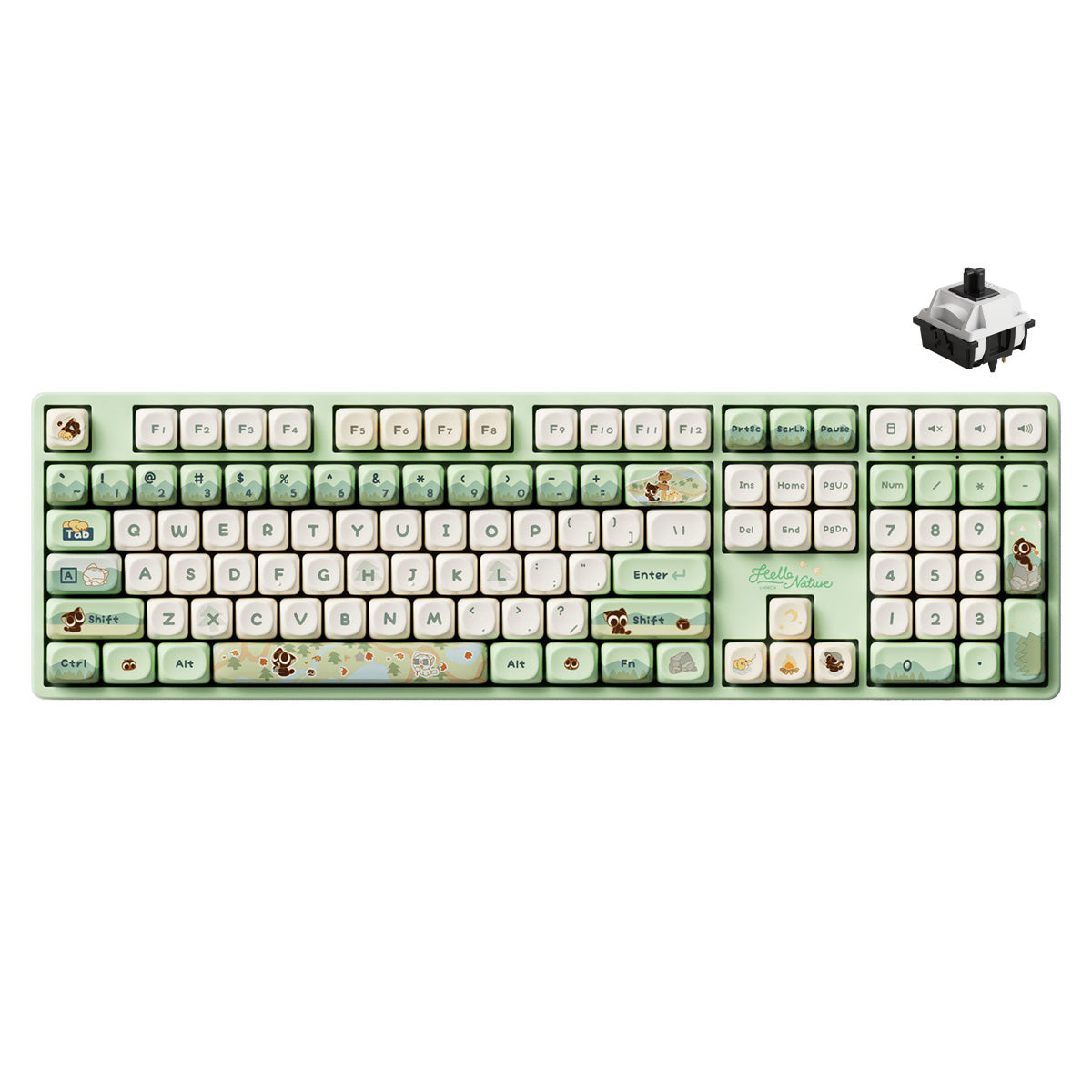 Akko The Legend of Hei 5108B Plus Multi-Mode RGB Hot-Swappable Mechanical Keyboard