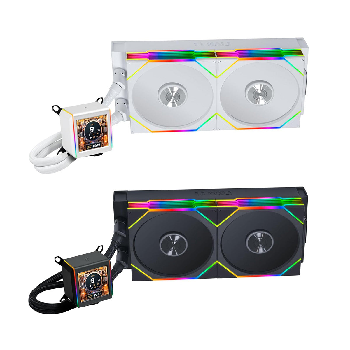 Lian Li Galahad II LCD 280 TL Wireless 2x140mm Closed Loop AIO CPU Cooler