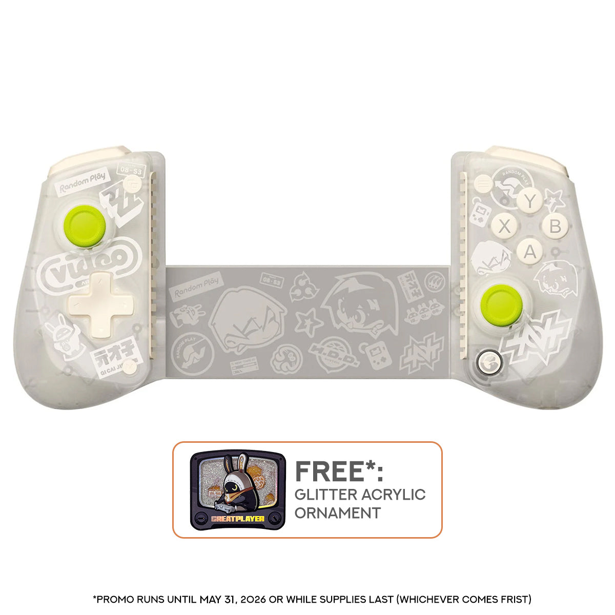 GameSir x Zenless Zone Zero X5S Wireless Game Controller for iOS / PC / Android / Switch (Black, White)