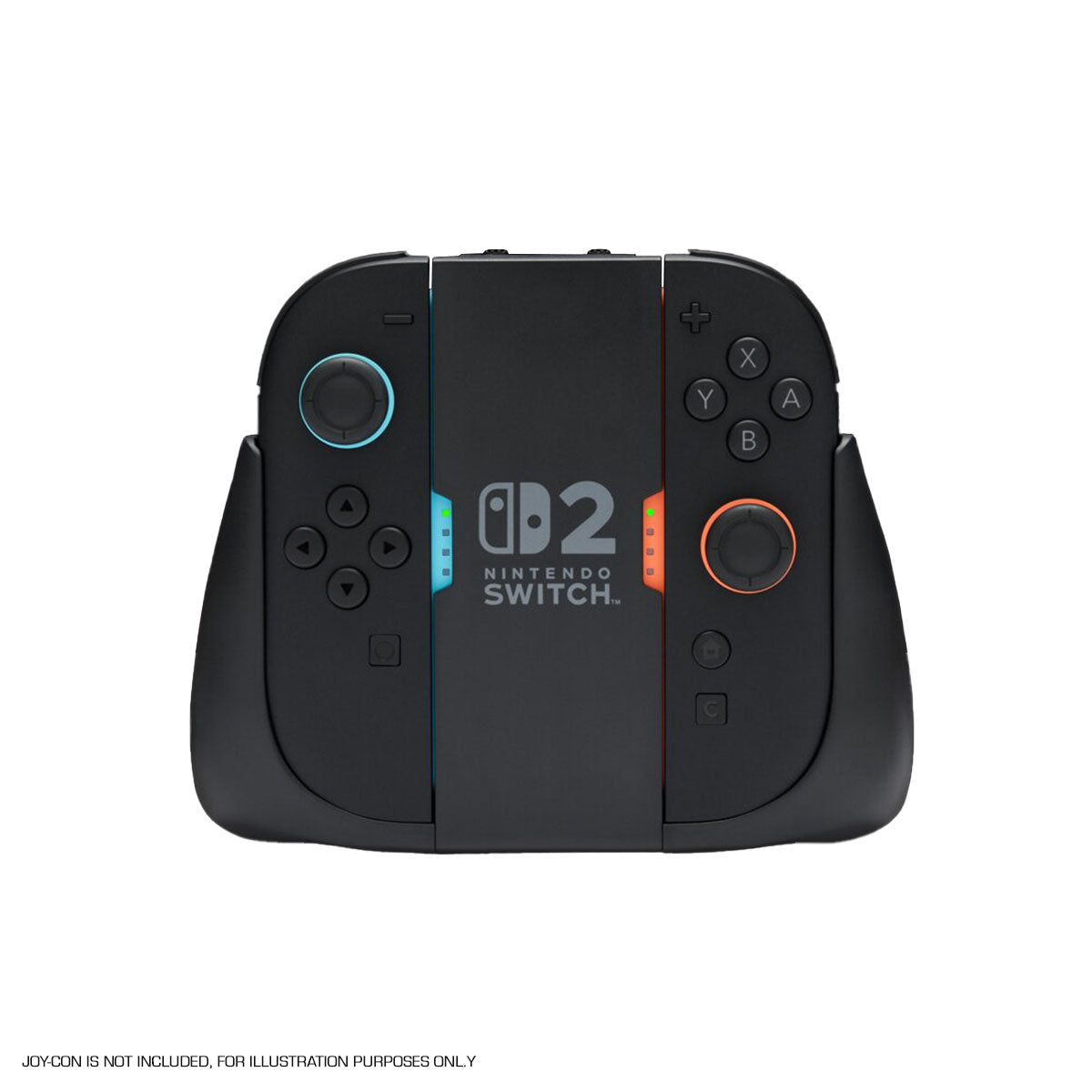PowerA Joy-Con 2 Comfort Grip for Nintendo Switch 2 (Black) (NSAC0555-01C)