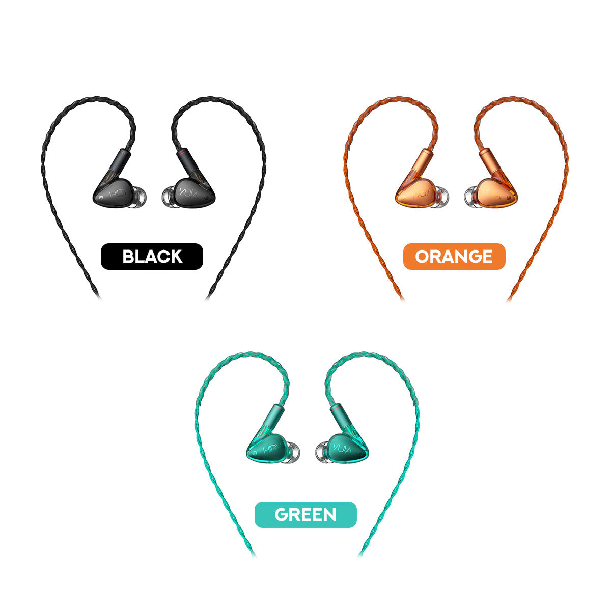 HiBy Yula 10mm Dynamic HiFi Earphones