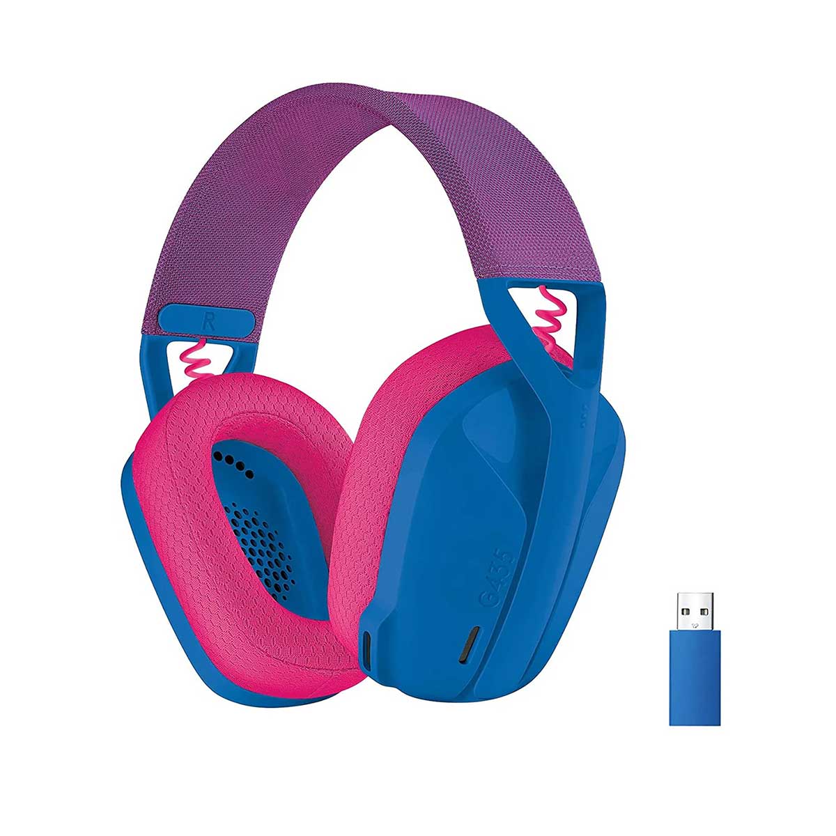 Logitech G435 Lightspeed Wireless Gaming Headset (Blue)