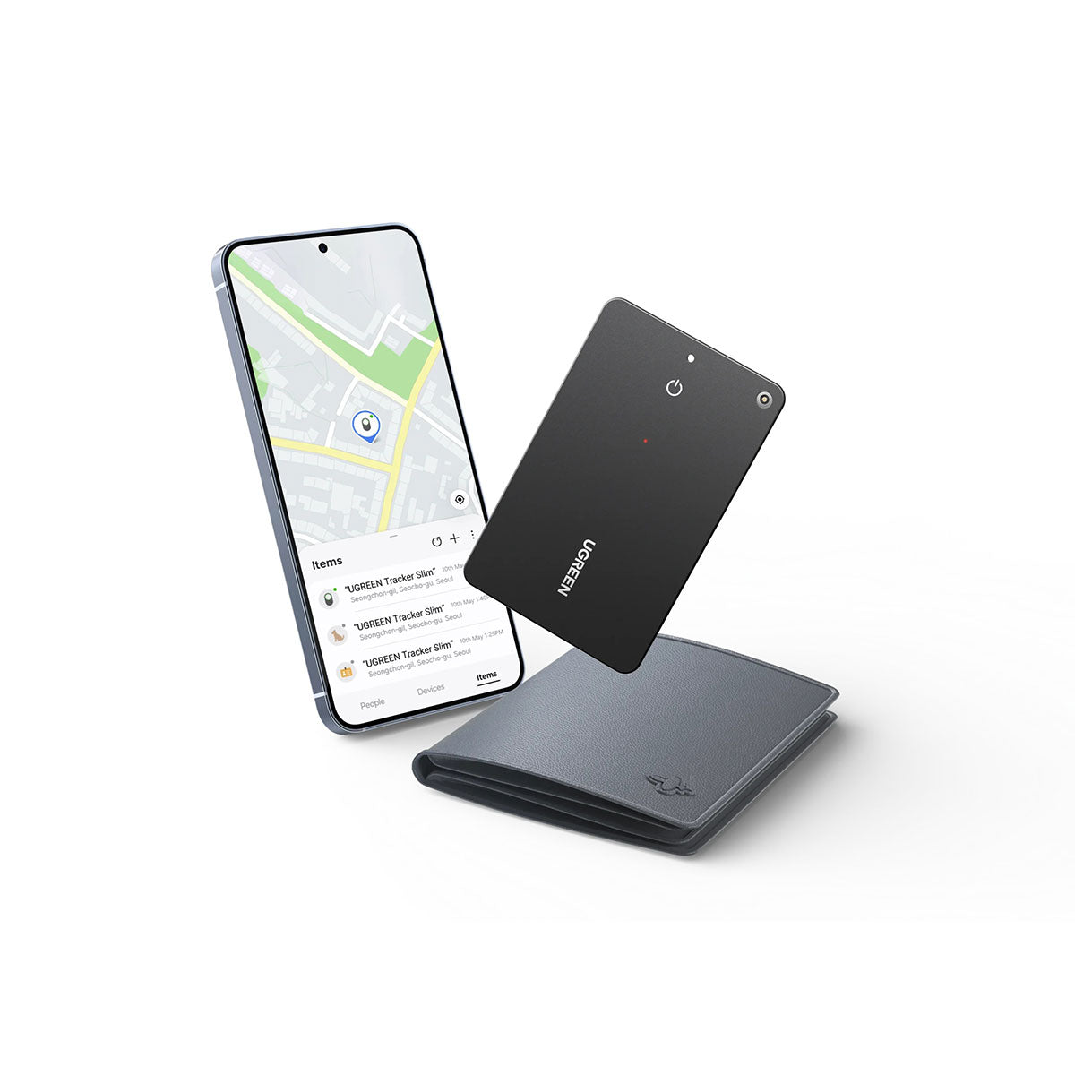 Ugreen Tracker Slim for Galaxy Series (Black) (CM830/55770)