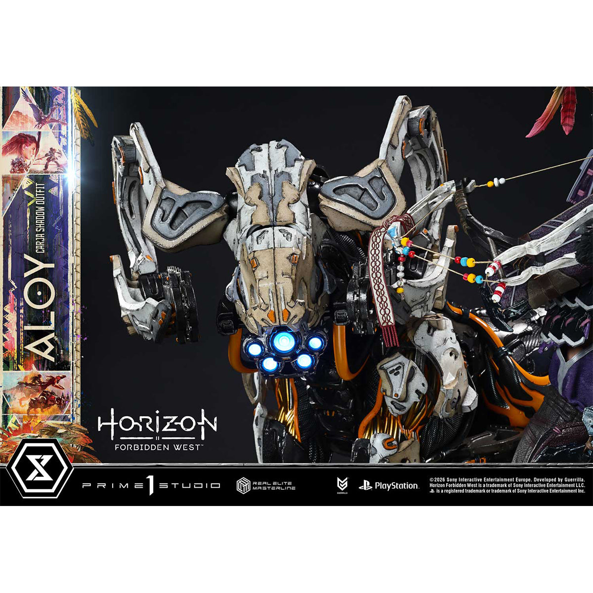 Real Elite Masterline Horizon Forbidden West Aloy Carja Shadow Outfit