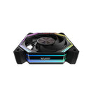 Darkflash Infinity 34 120MM A-RGB Cooling Fan (3-IN-1 Pack) (Black, White)