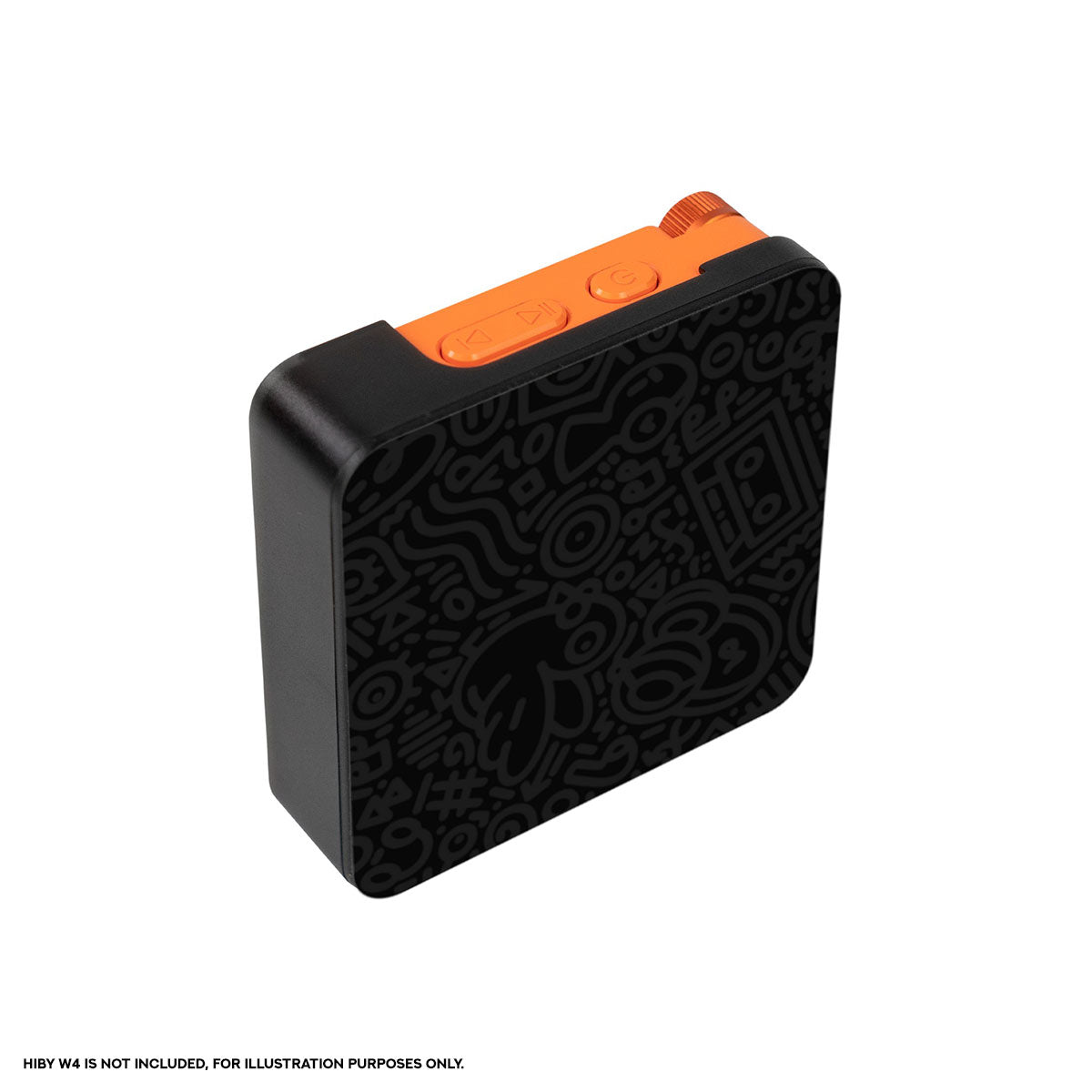 HiBy W4 MagSafe Magnetic Backplate (Black)