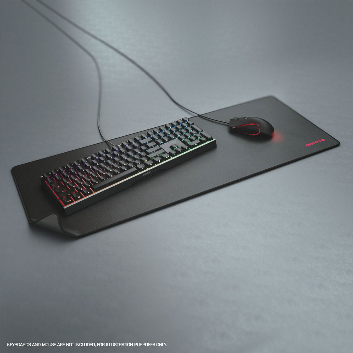 Cherry MP 2000 Premium Mouse Pad XXL (Black) (350x800x5mm) (JA-0510)