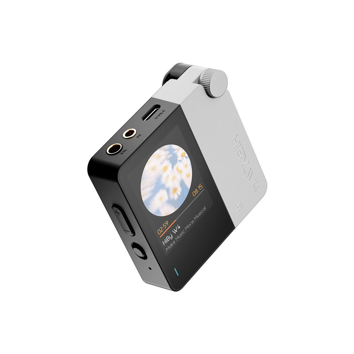 HiBy W4 Portable HiFi Bluetooth 5.4 Headphone Amplifier with 2" Touchscreen