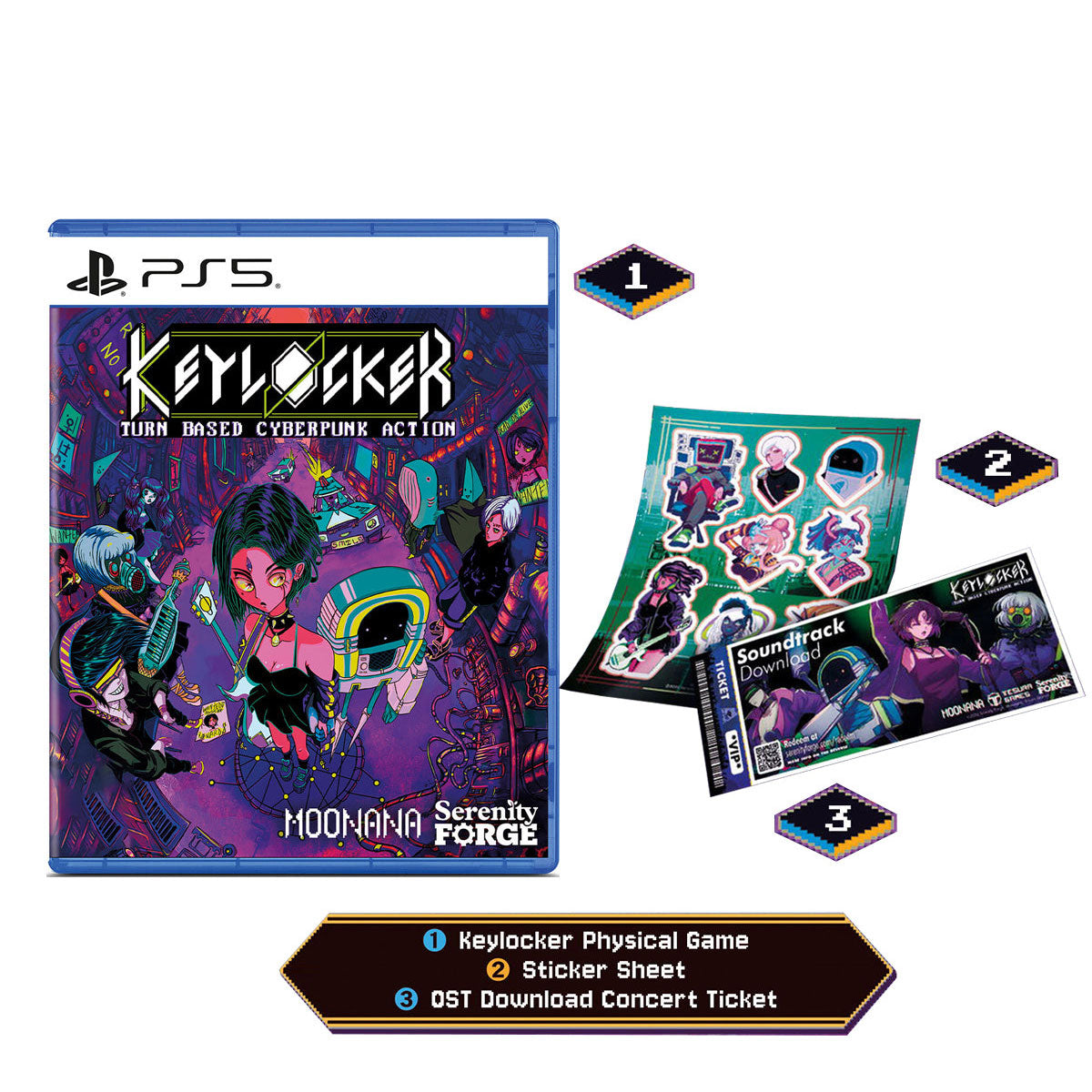 Keylocker Turn Based Cyberpunk Action | DataBlitz