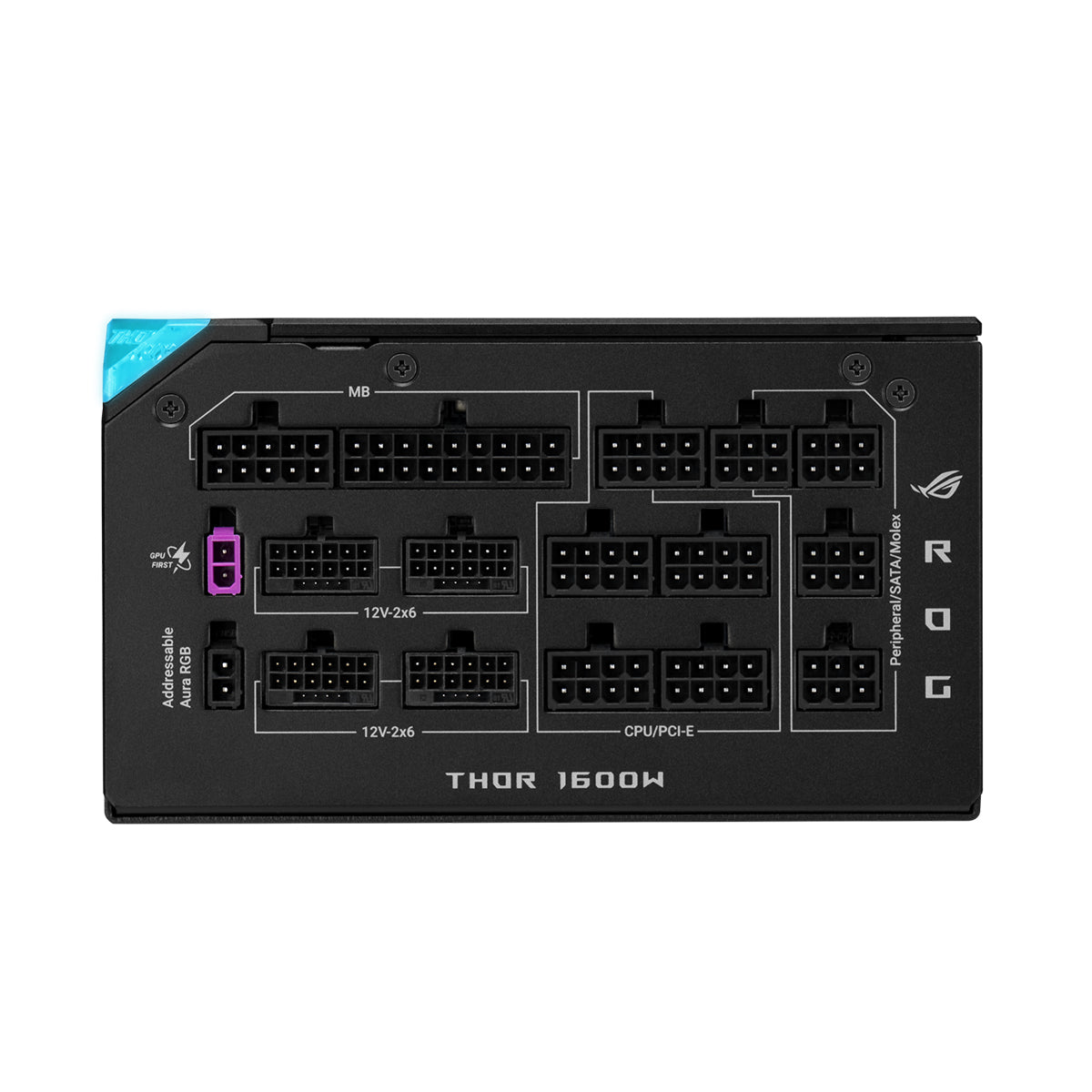ASUS ROG THOR 1600W Titanium III EVO ATX 3.1 80+ Titanium Gaming Power Supply (ROG Equalizer)