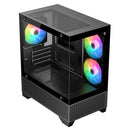 Trendsonic ERIS TG Front/Side Micro ATX Gaming Case