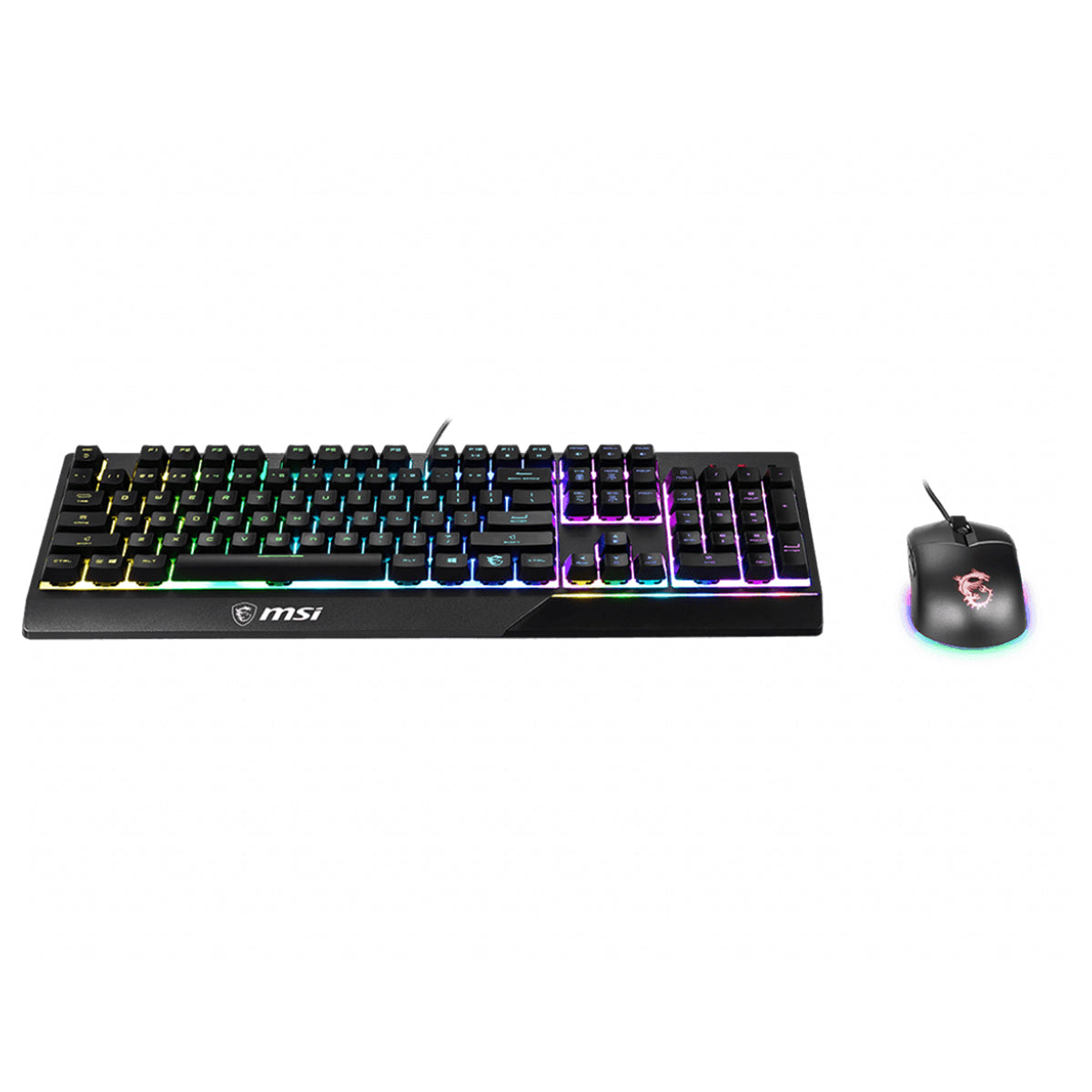 MSI VIGOR GK30 RGB GAMING KEYBOARD AND MOUSE COMBO - DataBlitz