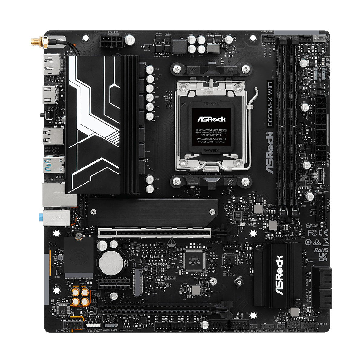 ASRock B850M-X WiFi DDR5 AMD Motherboard