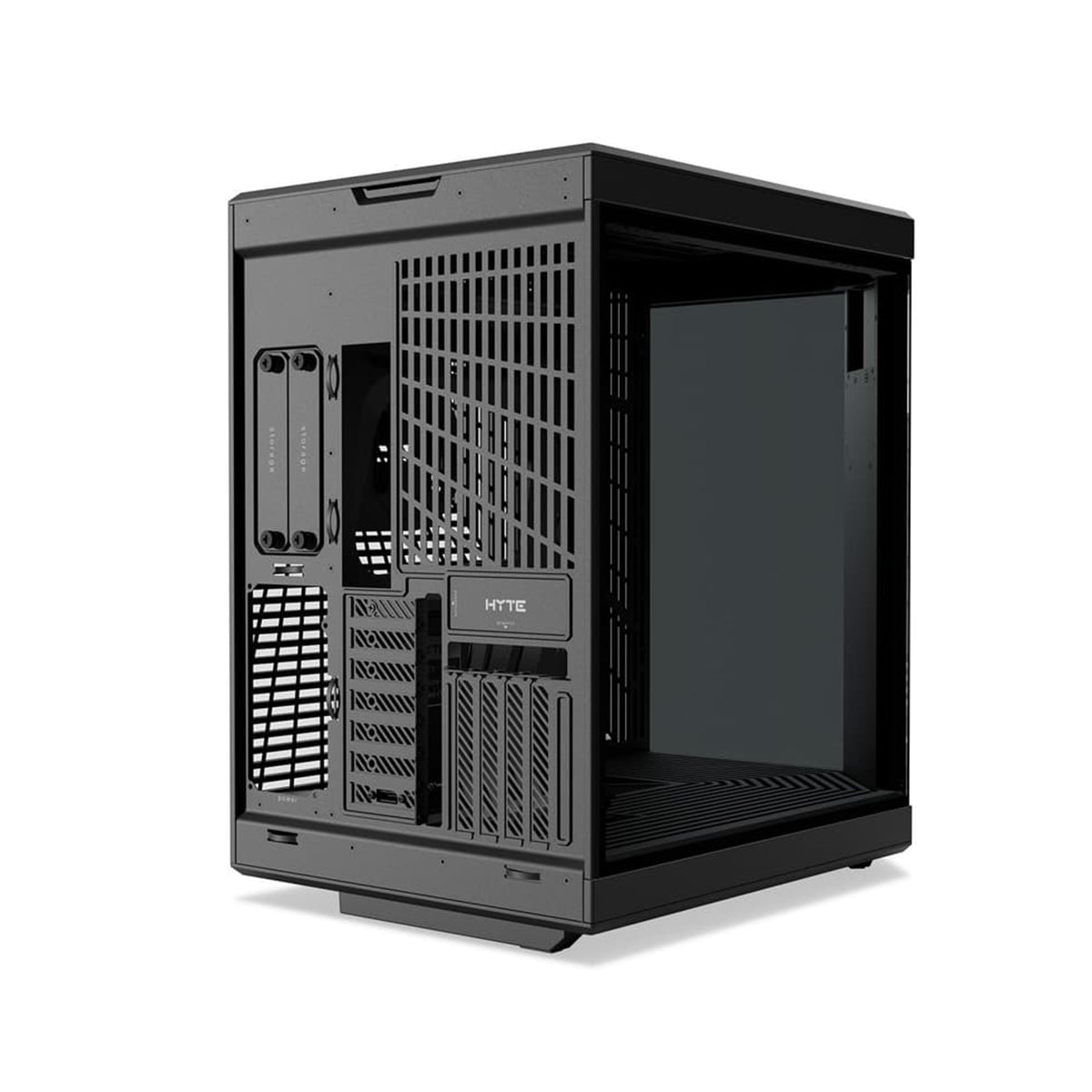 Hyte Y70 Touch Infinite 3rd Gen Dual Chamber ATX Mid Tower Modern Aesthetic Case with 14.9" LCD Screen