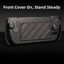 Skull & Co. HardShell Front Cover for ROG Ally X StandGrip (Smoky Black, Neon Green, Neon Orange) (ALXFC-SBK, ALXFC-NGN, ALXFC-NOG)