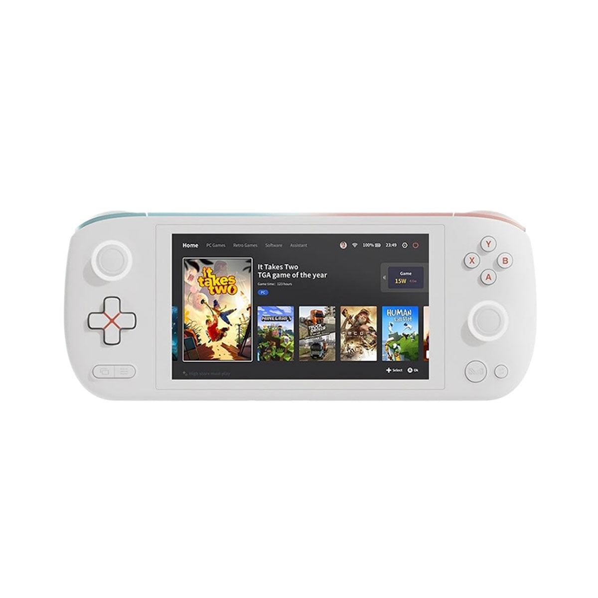 Ayaneo Air AMD Ryzen 5 5560U 16GB RAM 512GB SSD Amoled Handheld PC Gaming Console (Aurora White) + Ayaneo Air HD Tempered Film + Ayaneo Air Titan Small Storage Bag (Black) - DataBlitz