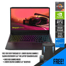 Lenovo Ideapad Gaming 3 15ACH6 82K201DSPH Laptop (Shadow Black) | 15.6" FHD | Ryzen 5 5600H | 8GB RAM DDR4 | 512GB M.2 SSD | RTX 3050 | Windows 11 Home | M100 RGB Gaming Mouse | Lenovo Ideapad Gaming 15.6" Backpack - DataBlitz