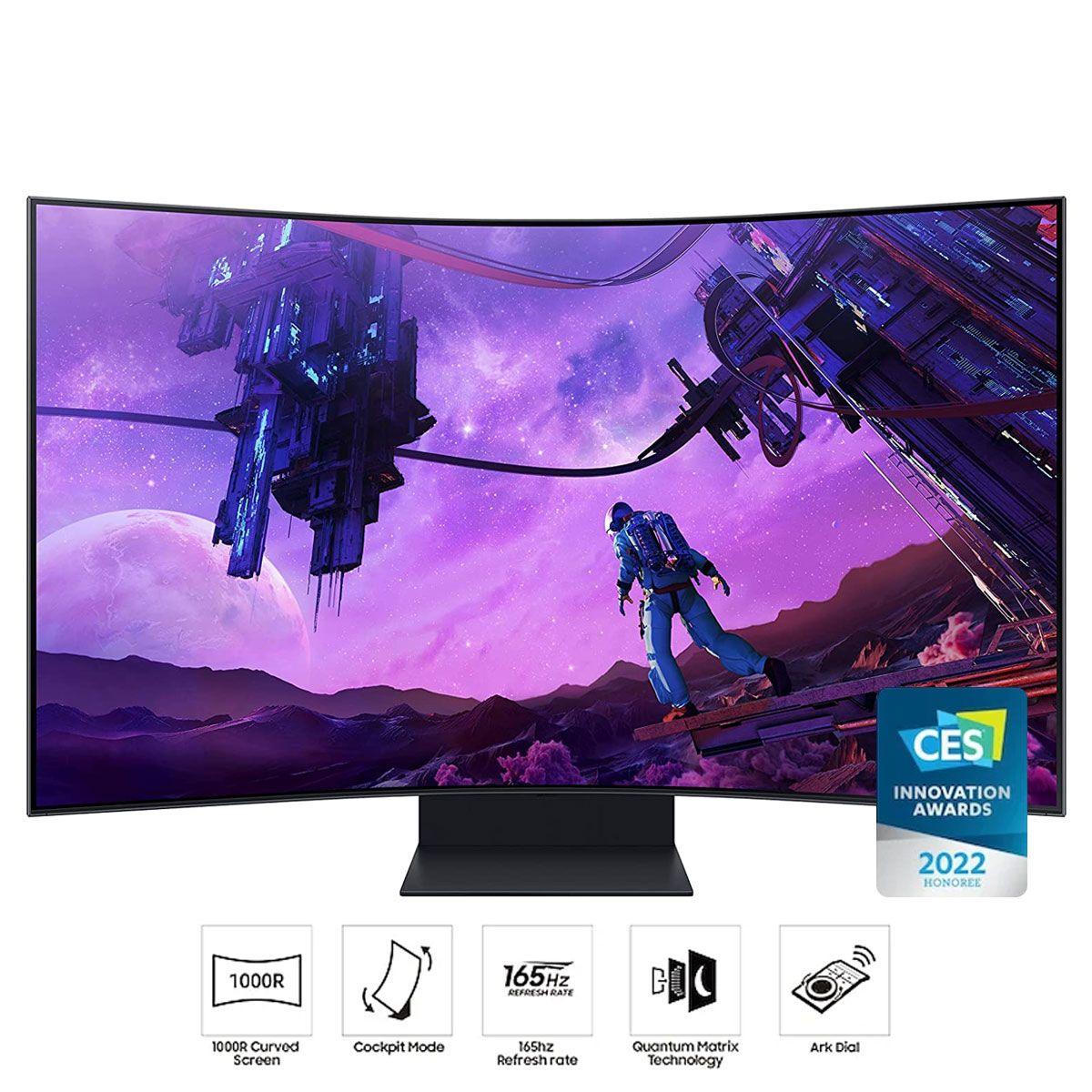 Samsung Odyssey ARK LS55BG970NEXXP 55" UHD Curved Gaming Monitor - DataBlitz