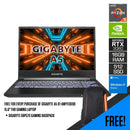GIGABYTE A5 K1-AMY1130SB Gaming Laptop | 15.6" FHD | Ryzen 5600H | 16GB RAM | 512 Gen3 SSD |  RTX 3060 | Windows 11 Home | GIGABYTE GBP57S Gaming Backpack - DataBlitz