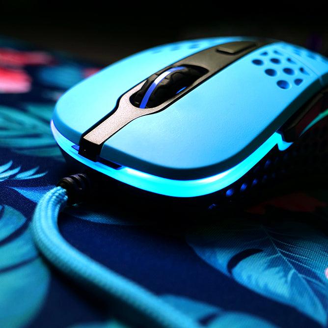 XTRFY M4 RGB ULTRA LIGHT GAMING MOUSE (BLUE) - DataBlitz