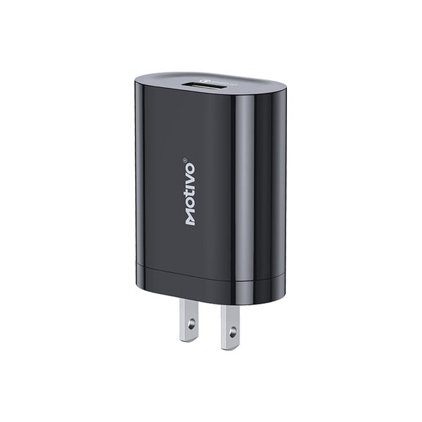 Motivo N11 Fast Charger Single Port Power Adapter (Black) (T0004)