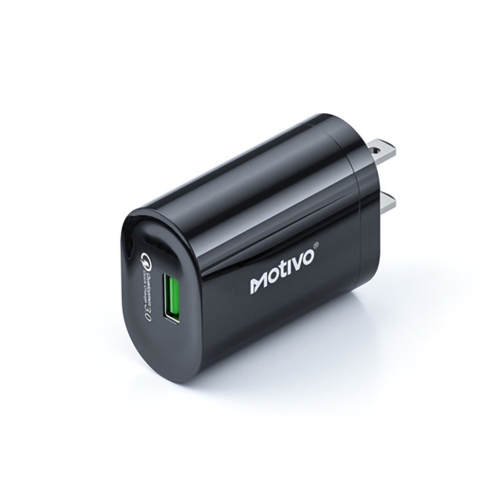 Motivo N11 Fast Charger Single Port Power Adapter (Black) (T0004)