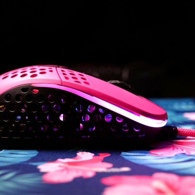 XTRFY M4 RGB ULTRA LIGHT GAMING MOUSE (PINK) - DataBlitz