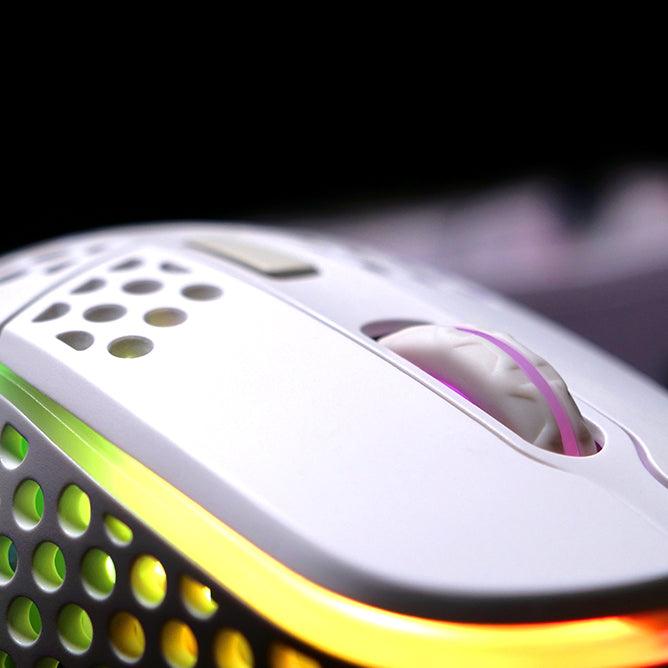 XTRFY M4 RGB Ultra Light Gaming Mouse (White) - DataBlitz