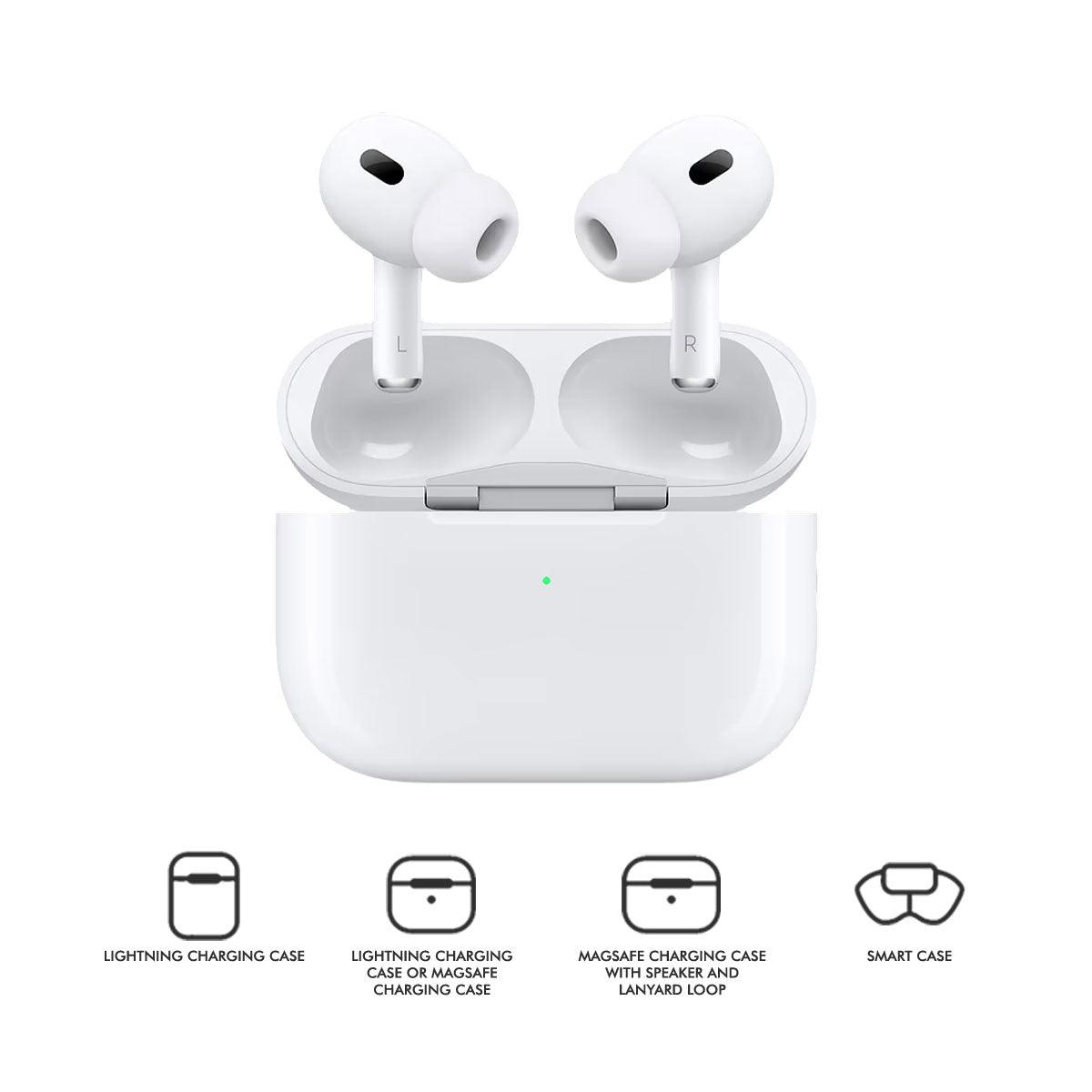 Apple Airpods Pro 2nd Gen With Magsafe Wireless Charging Case (White) - DataBlitz