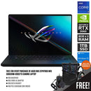 ASUS ROG ZEPHYRUS M16 GU603HM-K8037TS GAMING LAPTOP | 16" WQXGA | i9-11900H | 16GB DDR4 | 1TB SSD | RTX 3060 | WIN10 + P511 CHAKRAM MOUSE+100W AC ADAPTER+DELTA HEADSET+ROG BACKPACK - DataBlitz