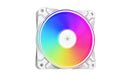 Deepcool CF120 Plus WH 3-in-1 Duo-Ring Addressable RGB Fan (White) (DP-F12-AR-CF120P-WH-3P) - DataBlitz