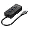 ORICO 3-Port USB 3.0 / Gigabit Ethernet Adapter (Black) (HR01-U3-V1) - DataBlitz
