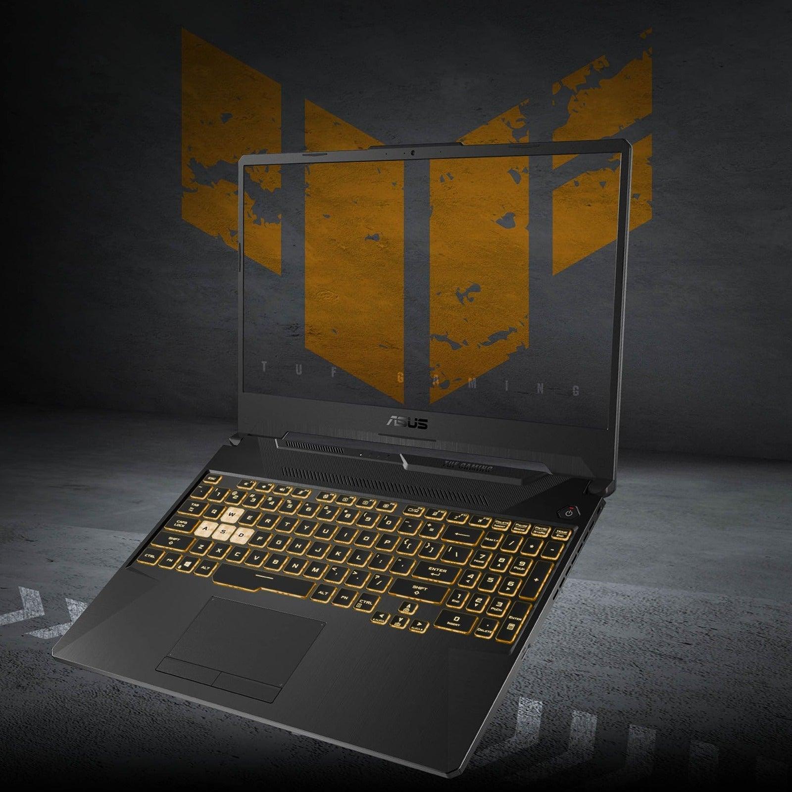 ASUS TUF A15 FA506QM-HN078T GAMING LAPTOP (ECLIPSE GRAY) | 15.6" FHD | RYZEN 7 5800H | 8GB DDR4 | 1TB SSD | RTX 3060 | WIN10 + TUF GAMING BACKPACK + ASUS TUF P304 M5 V2 GAMING MOUSE - DataBlitz