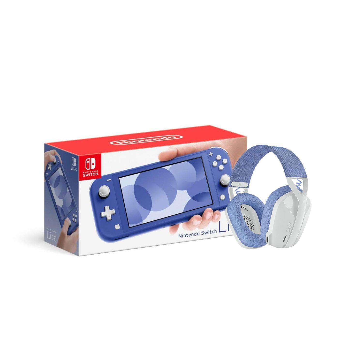 LOGITECH G435 LIGHTSPEED WIRELESS GAMING HEADSET (WHITE) + NINTENDO SWITCH CONSOLE (Lite, Refresh, OLED) - DataBlitz