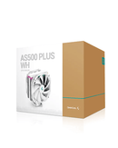 DEEPCOOL AS500 Plus WH Single Tower CPU Cooler (White) (R-AS500-WHNLMP-G) - DataBlitz