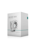 DEEPCOOL AK400 WH Performance CPU Cooler (White) (R-AK400-WHNNMN-G-1) - DataBlitz