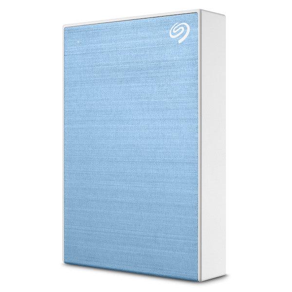 SEAGATE ONE TOUCH 5TB PORTABLE HDD WITH PASSWORD PROTECTION (BLUE) - DataBlitz