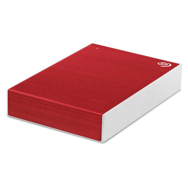 SEAGATE ONE TOUCH 5TB PORTABLE HDD WITH PASSWORD PROTECTION (RED) - DataBlitz
