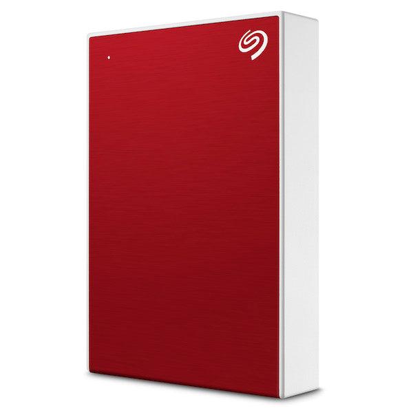 SEAGATE ONE TOUCH 5TB PORTABLE HDD WITH PASSWORD PROTECTION (RED) - DataBlitz