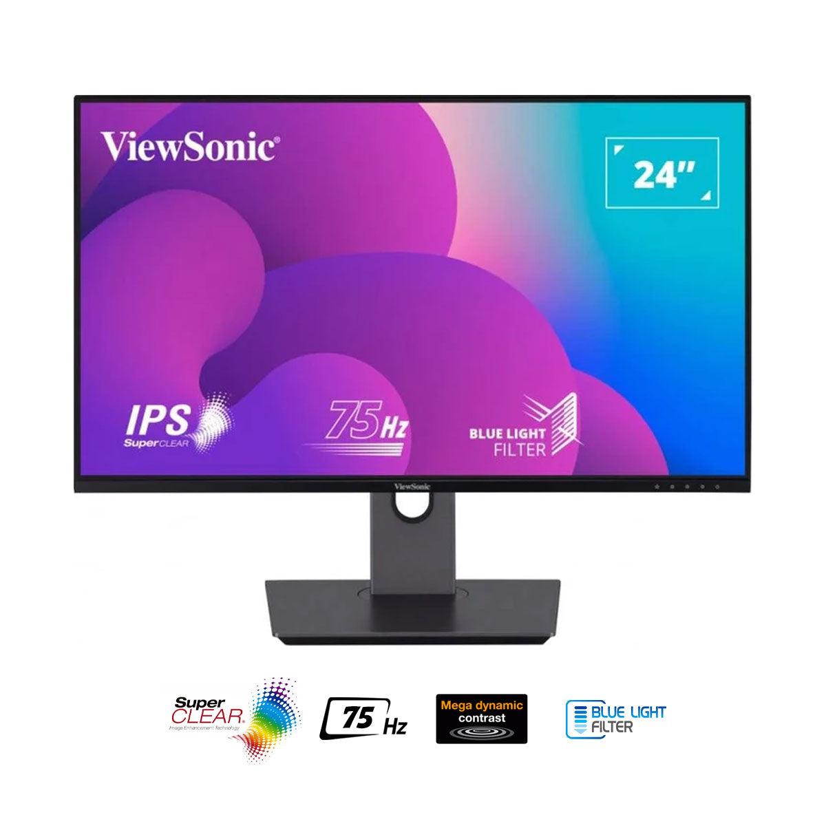 Viewsonic VX2480-SHDJ 24-Inch FHD IPS Entertainment Monitor - DataBlitz