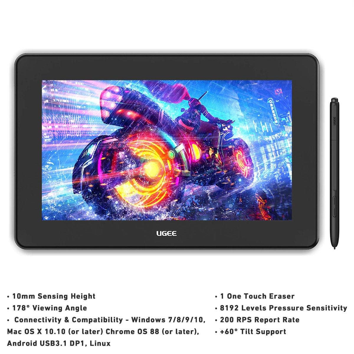 タブレット UGEE U1200 Pen Display 11.9-inch Portable Drawing Tablet with Screen – ugee