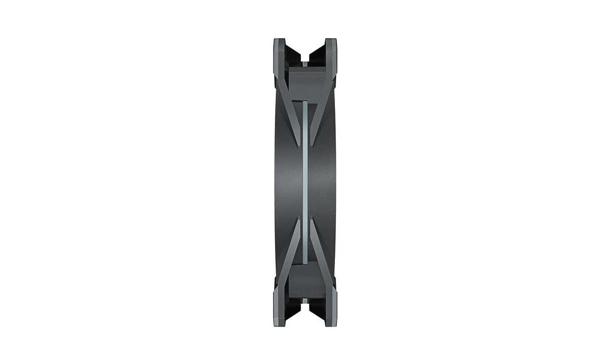 Deepcool CF120 Plus 3-in-1 Duo-Ring Addressable RGB Fan (Black) (DP-F12-AR-CF120P-3P) - DataBlitz