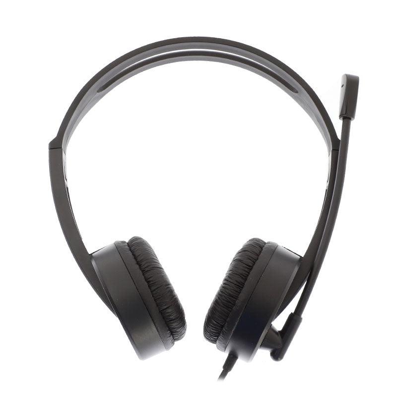 LECOO HT106 WIRED HEADSET (BLACK) - DataBlitz