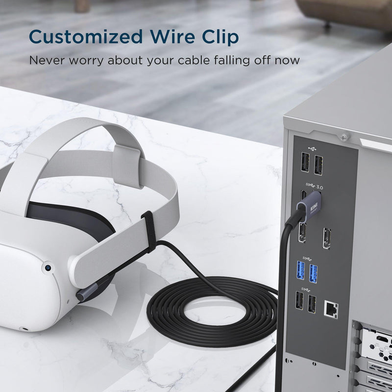 KIWI Design Link Cable USB Type-C (5m) For Oculus Quest 2 (Black) (KW-QC-5) - DataBlitz
