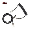 Royal Kludge Coiled Aviator Cable (Black) - DataBlitz