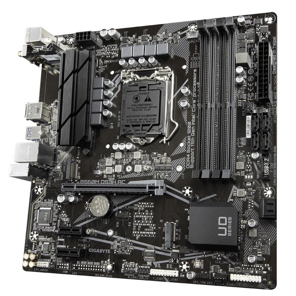 Gigabyte Intel B560M DS3H AC Ultra Durable Motherboard
