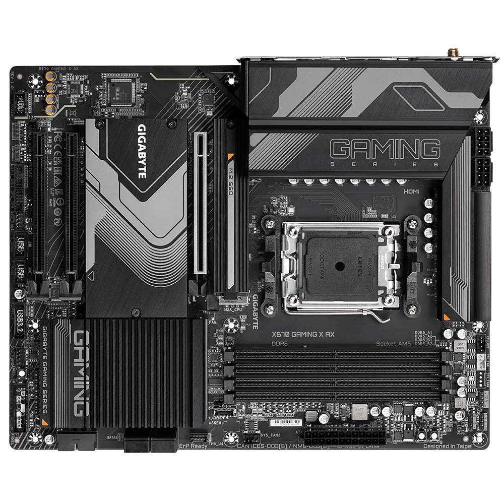 GIGABYTE X670 Gaming X AX Gaming Motherboard - DataBlitz
