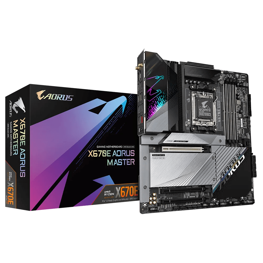 GIGABYTE X670E AORUS Master Gaming Motherboard - DataBlitz