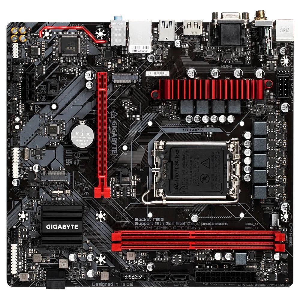 GIGABYTE B660M Gaming AC DDR4 LGA 1700 Motherboard - DataBlitz