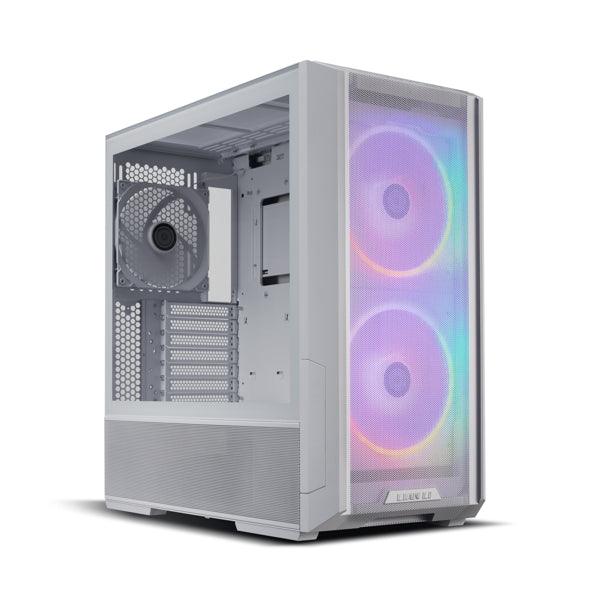 Lian Li Lancool 216RW RGB Airflow Focus Steel/Tempered Glass ATX Mid-Tower Case (White) - DataBlitz